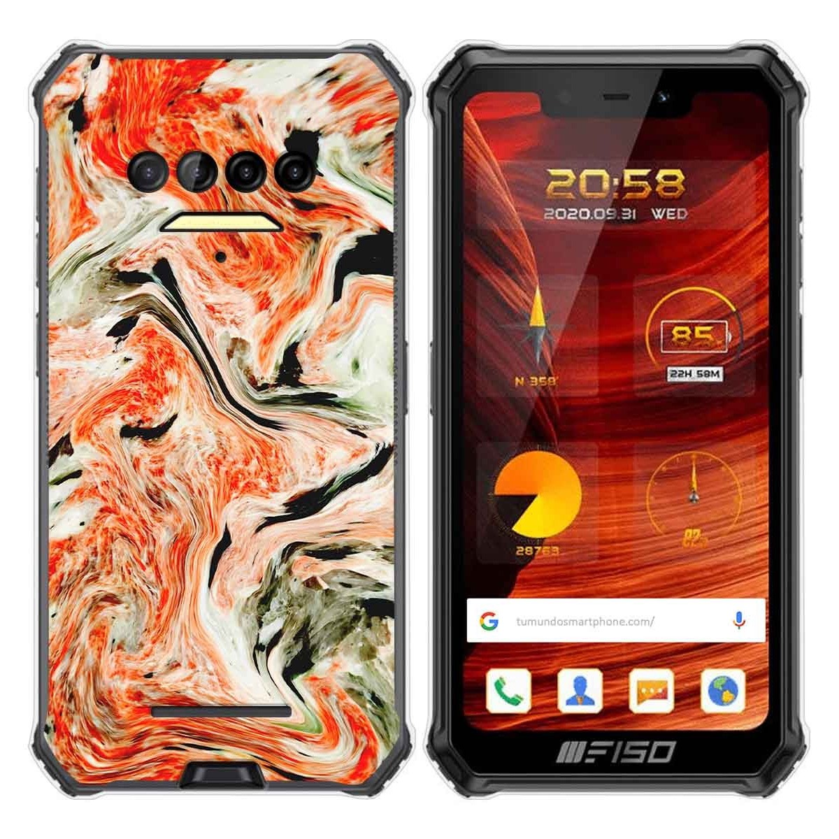 Funda Gel Tpu para F150 B2021 diseño Mármol 12 Dibujos