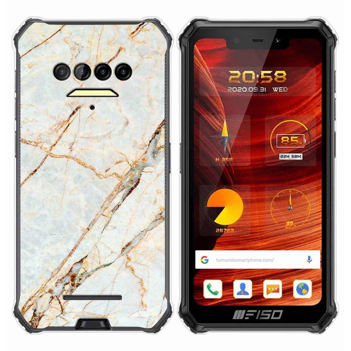 Funda Gel Tpu para F150 B2021 diseño Mármol 13 Dibujos