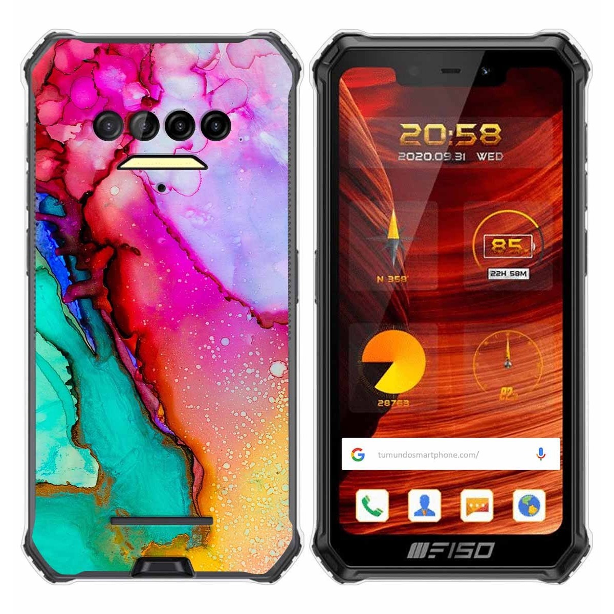 Funda Gel Tpu para F150 B2021 diseño Mármol 15 Dibujos