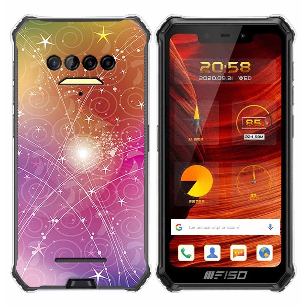Funda Gel Tpu para F150 B2021 diseño Abstracto Dibujos