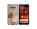 Funda Gel Tpu para F150 B2021 diseño Corazones Madera Dibujos