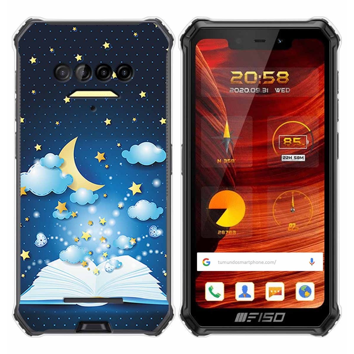 Funda Gel Tpu para F150 B2021 diseño Libro Cuentos Dibujos