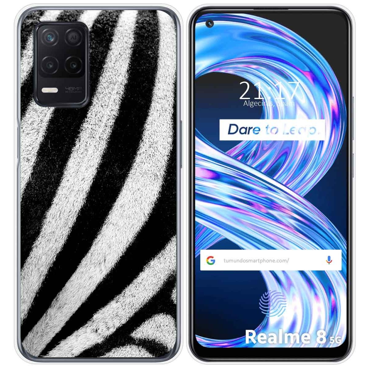 Funda Gel Tpu para Realme 8 5G / Narzo 30 5G diseño Animal 02 Dibujos