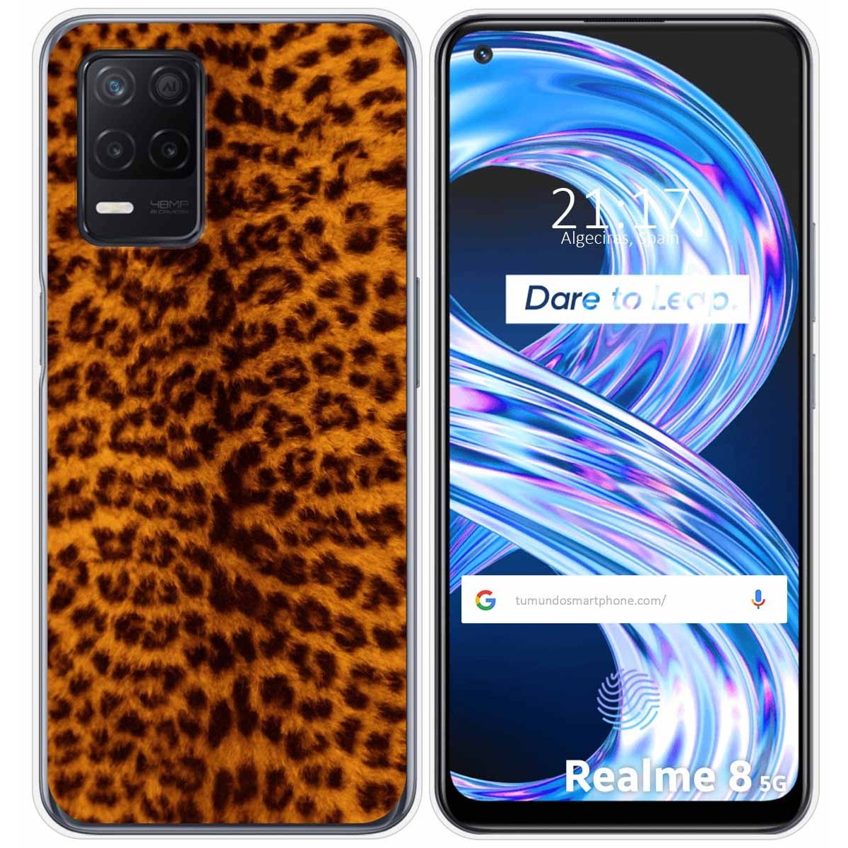 Funda Gel Tpu para Realme 8 5G / Narzo 30 5G diseño Animal 03 Dibujos