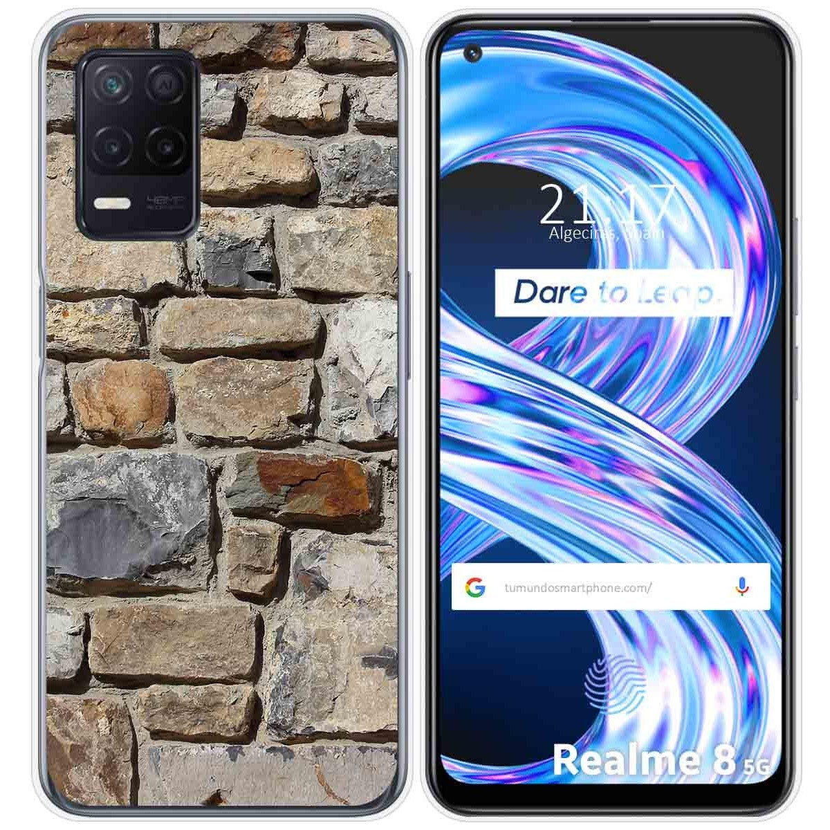 Funda Gel Tpu para Realme 8 5G / Narzo 30 5G diseño Ladrillo 03 Dibujos