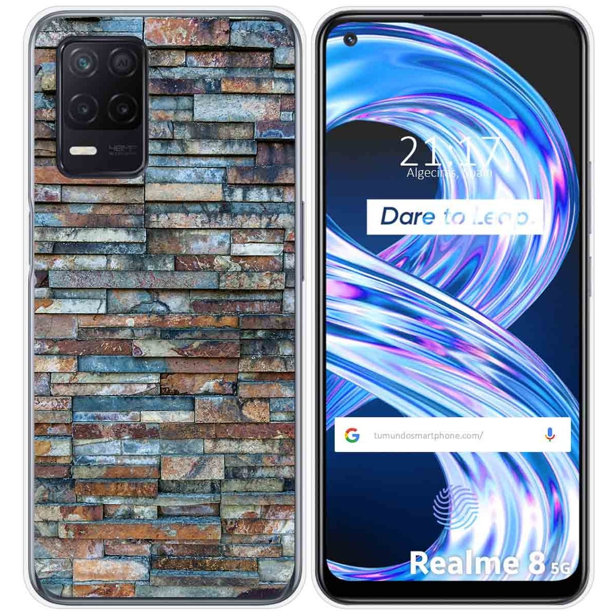 Funda Gel Tpu para Realme 8 5G / Narzo 30 5G diseño Ladrillo 05 Dibujos