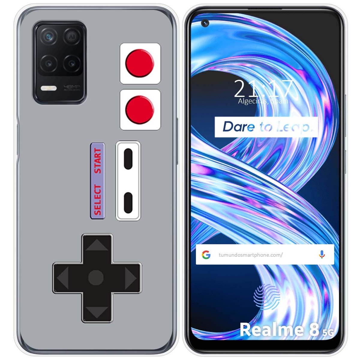 Funda Gel Tpu para Realme 8 5G / Narzo 30 5G diseño Consola Dibujos