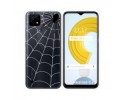 Funda Gel Transparente para Realme C21 diseño Araña Dibujos