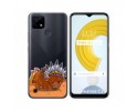 Funda Gel Transparente para Realme C21 diseño Bufalo Dibujos