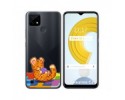 Funda Gel Transparente para Realme C21 diseño Leopardo Dibujos