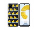 Funda Gel Transparente para Realme C21 diseño Pato Dibujos