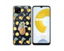 Funda Gel Transparente para Realme C21 diseño Piña Dibujos