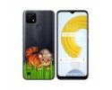 Funda Gel Transparente para Realme C21 diseño Tigre Dibujos