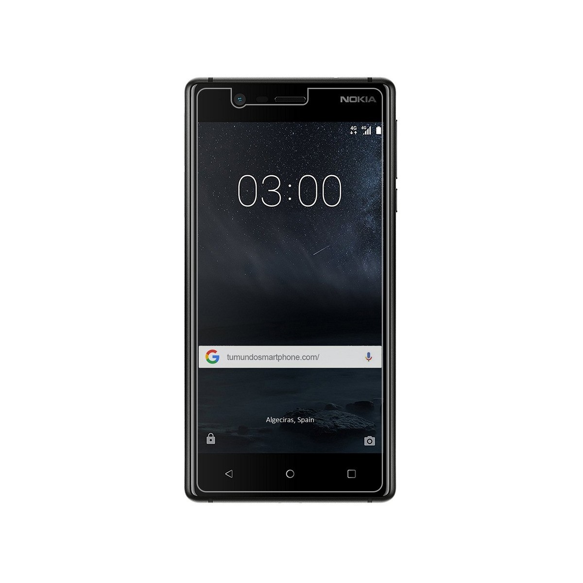 Protector Cristal Templado para Nokia 3