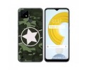 Funda Gel Tpu para Realme C21 diseño Camuflaje 01 Dibujos
