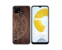 Funda Gel Tpu para Realme C21 diseño Madera 06 Dibujos