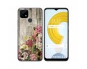Funda Gel Tpu para Realme C21 diseño Madera 08 Dibujos
