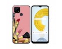 Funda Gel Tpu para Realme C21 diseño Brochas Dibujos