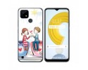 Funda Gel Tpu para Realme C21 diseño Café Dibujos