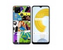Funda Gel Tpu para Realme C21 diseño Comic Dibujos