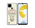 Funda Gel Tpu para Realme C21 diseño Creativity Dibujos