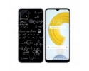 Funda Gel Tpu para Realme C21 diseño Formulas Dibujos