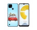 Funda Gel Tpu para Realme C21 diseño Furgoneta Dibujos