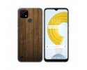 Funda Gel Tpu para Realme C21 diseño Madera Dibujos