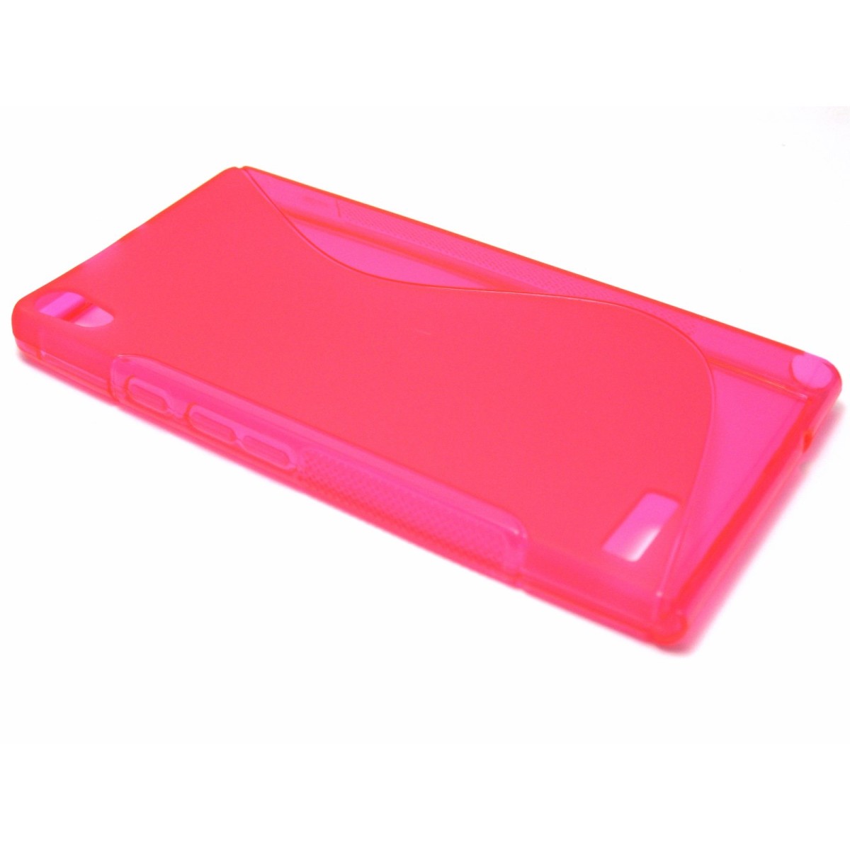 Funda Gel Tpu Huawei Ascend P6 S Line Color Rosa