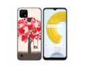 Funda Gel Tpu para Realme C21 diseño Pajaritos Dibujos