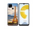 Funda Gel Tpu para Realme C21 diseño Paris Dibujos