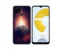 Funda Gel Tpu para Realme C21 diseño Tierra Dibujos