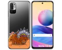 Funda Gel Transparente para Xiaomi Redmi Note 10 5G / POCO M3 PRO 5G diseño Bufalo Dibujos