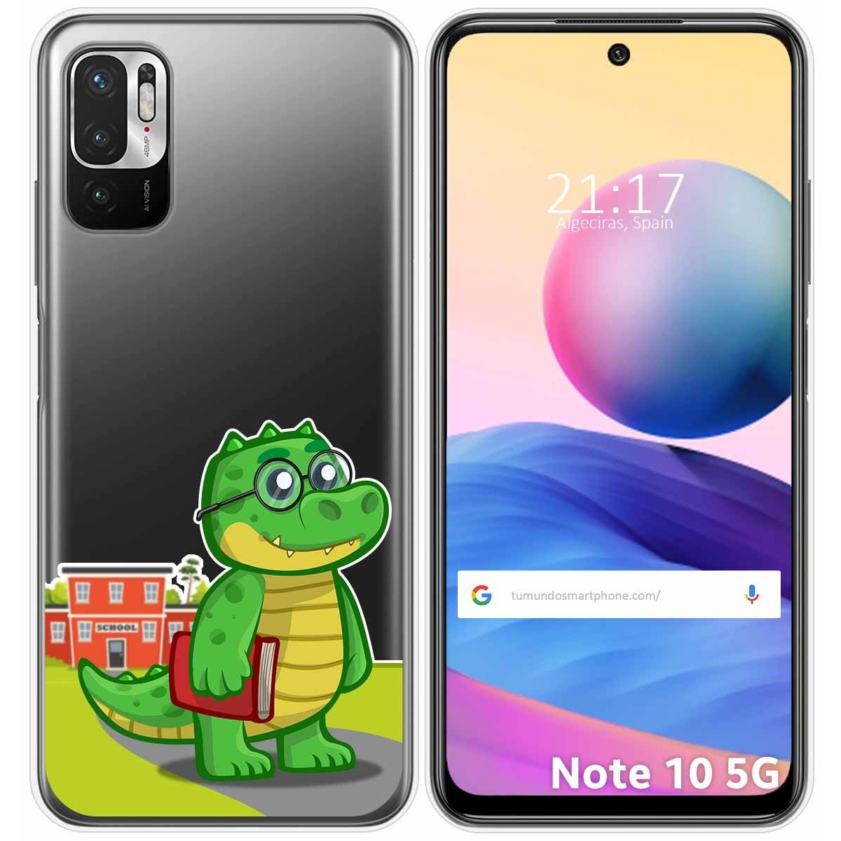 Funda Gel Transparente para Xiaomi Redmi Note 10 5G / POCO M3 PRO 5G diseño Coco Dibujos