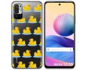 Funda Gel Transparente para Xiaomi Redmi Note 10 5G / POCO M3 PRO 5G diseño Pato Dibujos