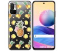 Funda Gel Transparente para Xiaomi Redmi Note 10 5G / POCO M3 PRO 5G diseño Piña Dibujos