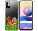 Funda Gel Transparente para Xiaomi Redmi Note 10 5G / POCO M3 PRO 5G diseño Tigre Dibujos