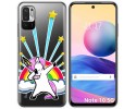 Funda Gel Transparente para Xiaomi Redmi Note 10 5G / POCO M3 PRO 5G diseño Unicornio Dibujos