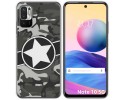 Funda Gel Tpu para Xiaomi Redmi Note 10 5G / POCO M3 PRO 5G diseño Camuflaje 02 Dibujos