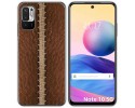 Funda Gel Tpu para Xiaomi Redmi Note 10 5G / POCO M3 PRO 5G diseño Cuero 01 Dibujos