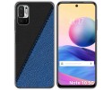 Funda Gel Tpu para Xiaomi Redmi Note 10 5G / POCO M3 PRO 5G diseño Cuero 02 Dibujos