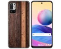 Funda Gel Tpu para Xiaomi Redmi Note 10 5G / POCO M3 PRO 5G diseño Madera 05 Dibujos