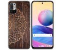 Funda Gel Tpu para Xiaomi Redmi Note 10 5G / POCO M3 PRO 5G diseño Madera 06 Dibujos