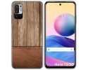 Funda Gel Tpu para Xiaomi Redmi Note 10 5G / POCO M3 PRO 5G diseño Madera 09 Dibujos