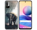 Funda Gel Tpu para Xiaomi Redmi Note 10 5G / POCO M3 PRO 5G diseño Elefante Dibujos