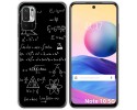 Funda Gel Tpu para Xiaomi Redmi Note 10 5G / POCO M3 PRO 5G diseño Formulas Dibujos
