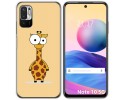 Funda Gel Tpu para Xiaomi Redmi Note 10 5G / POCO M3 PRO 5G diseño Jirafa Dibujos