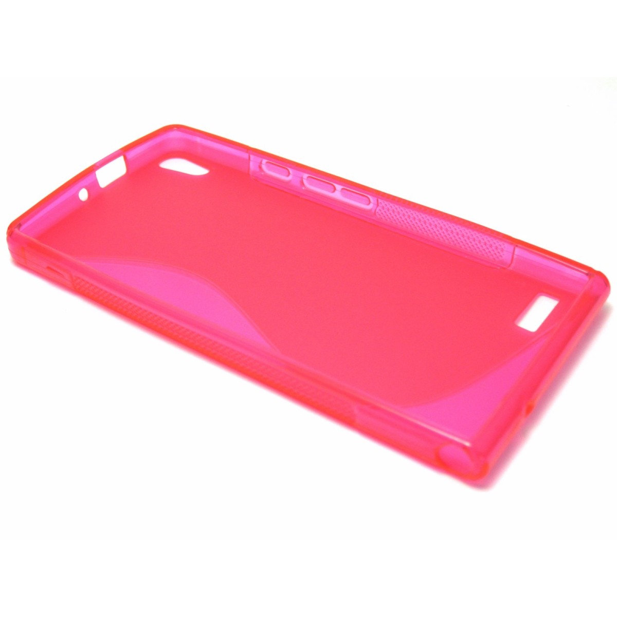 Funda Gel Tpu Huawei Ascend P6 S Line Color Rosa