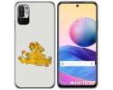 Funda Gel Tpu para Xiaomi Redmi Note 10 5G / POCO M3 PRO 5G diseño Leones Dibujos