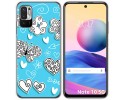 Funda Gel Tpu para Xiaomi Redmi Note 10 5G / POCO M3 PRO 5G diseño Mariposas Dibujos